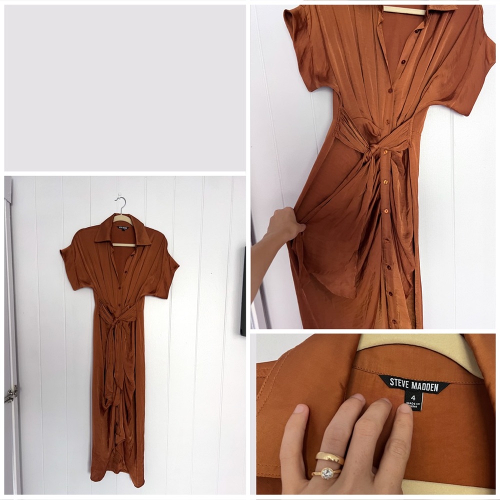 Like New- Steve Madden Silk Dress